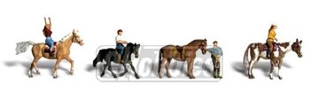 Woodland Scenics N Horseback Riders WOOA2159