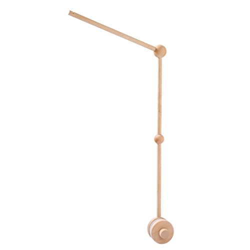 Promise Babe Baby Mobile Support en bois Lit de bébé Lit d'enfant, Table à langer Parc DIY Flexible Baby Mobile Support Bâti Bâton Mobile Suspension Boîte à musique Carillon Clochette de lit