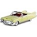 Signature Models 1959 Cadillac Eldorado Biarritz Convertible, Yellow 32350 - 1/32 Scale Diecast Model Toy Car