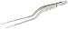 Mercer Culinary 18-8 Stainless Steel Precision Tongs Offset Tip, 6-1/2 Inch primary