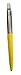 New Parker Jotter Bellpoit, Yellow, Unique Edition, Medium Point, Blue Ink in Parker Gift Box