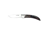 Pocket Folding knife Cudeman 420-R with wooden handle of stamina and 6.5 cm sheet 