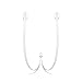 TechMatte AirPod Straps for Apple AirPods compatible with iPhone 7 and iPhone 7 Plus (White 2-Pack)