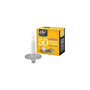 OHR 50 Portacandele Monouso In Foglio Di Alluminio | Extra Heavy | Coppette Salvagoccia Per Candele - 5
