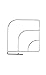 Spectrum Diversified Pair of Large Over-The-Shelf Dividers, Set of 2 Closet Shelf Dividers for Linen Closet & Wardrobe, Pair of Shelf Dividers, Closet Organizers & Storage Straightener, Chrome (77170)