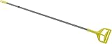AmazonBasics 60 Inch Commercial Jaw Mop Handle, 6-Pack