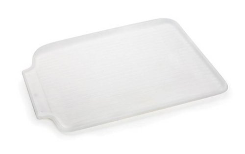 Danesco Dish Drain Board 22" x 16", Plastic - Frosted White
