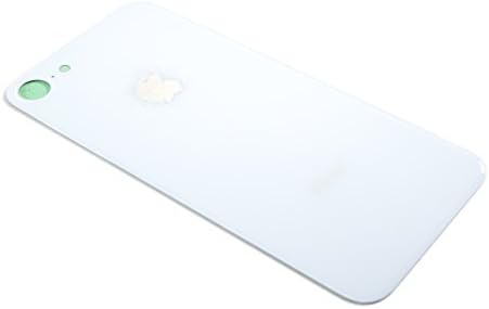 Back Glass Cover Battery Door Replacement For Apple iPhone 8 (White)