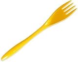 Gourmac Yellow Melamine Fork 12.5