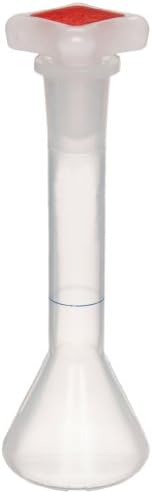 Capitol Brand CBV-V673941-P2 Polypropylene 100mL Class B Volumetric Flask, with Tapered Stopper
