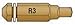 QuikDrive BIT3S-RC10#3 Square Drive - 10ct