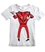 Tribal T-Shirt Big Boys' Michael Jackson Fancy Dress T-Shirt 5-6 Years White