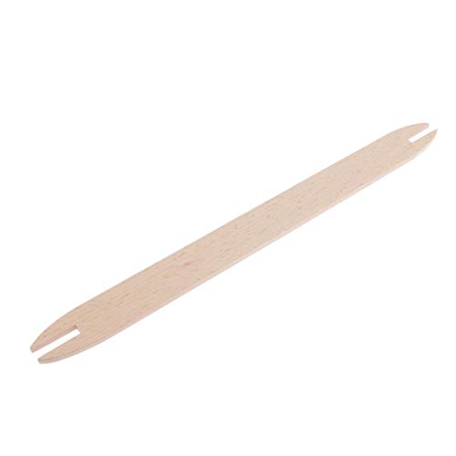 perfektchoice Solid Beech Wooden Shuttles Knitting/Weaving Tool Loom Machine Accessory for DIY Crafts Kids Handicrafts Supplies - Wood, 30x2.3cm