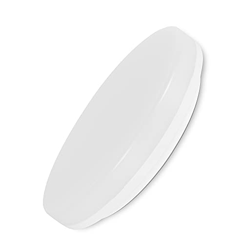 Aogled LED Deckenleuchte 18W 1800LM 4000K Nautral Weiss Rund,22CM Durchmesser,180 Abstrahlwinkel,Badlampe IP54…
