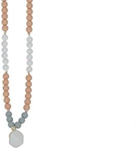 Glitter and Spice Silicone Teething Necklace Statement Collection, Josephine