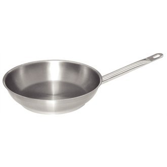 Nextday Catering M925 Vogue Fry Pan, Stainless Steel, 24 cm, 9.5"