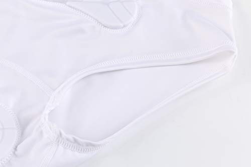 image for DGXINJUN Youth Kids Boys Child Padded Compression Shirt & Short & Vest