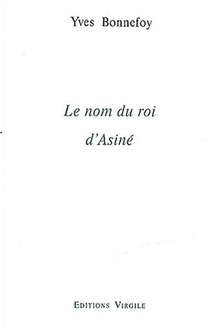 Le  nom du roi d'Asiné