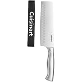 Cuisinart 7" Nakiri Knife with Blade Guard, Stainless Steel Collection