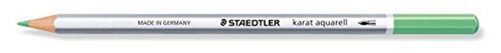 Staedtler Karat Aquarell 125-550 Professional Watercolour Pencils - Pale Green (Pack of 6)