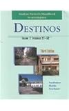 Destinos, Van Patten, Bill and Marks, Martha Alford, 0072497106