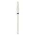 Docooler® White Ceramic Nail File Flame Bit Ceramic Nail Drill Bit for 3/32'' Nail Art Machine