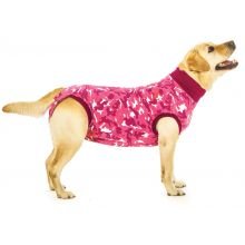 Suitical Recovery Suit for Dogs - Pink Camo - size Small