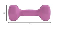 Amazon Basics Neoprene Dumbbell Hand Weights, 3