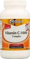 Vitacost Vitamin C-1000 Complex Sustained-Release Tablets -- 1000 mg - 100 Tablets Vitacost Vitamin C-1000 Complex Sustained-Release Tablets -- 1000 mg - 100 Tablets
