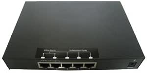 Dualcomm 1-to-3 10/100/1000Base-T Ethernet Regeneration Network Tap