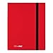 Apple Red Ultra Pro 9 Pocket Eclipse Pro Binder Soft Plastic Card Storage Binder Portfolio Album