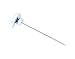 UpperHome Toilet Handle Replacement (White, Side Mount)
