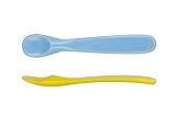 Baby's First Feeding Spoon, 4 Mon+ | Patented Self-Latching Tulip Tip | (2 Pack)