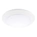 GETINLIGHT 6 Inch LED Disk Light, Dimmable, Flush Mount or Recessed, Soft White 3000K, Matte White Finish, ETL Listed, Wet Location Rated, IN-0301-3-WH