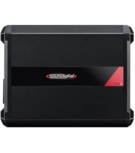 Amazon.com: Soundigital EVOX2 5000.1 5000 Watt RMS 2 Ohm Amplifier
