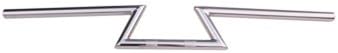 NCY Handlebars (Chrome, Z Bar, Wide, 7/8"); Universal