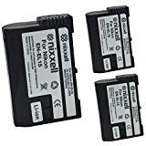 ( 3 Pack ) Ultra High Capacity Original Nixxell Battery for Nikon EN-EL15 MH-25 MH-25a Nikon 1 V1 D500, D600, D610, D750, D800, D800E, D810, D810A, D850, D7000, D7100, D7200 & Many More..