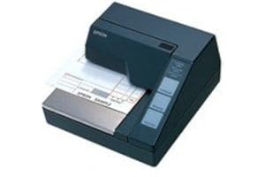 Epson C31C163292 TM-U295-292 Dot Matrix Slip Printer, 7 Pin, Serial Interface, Dark Gray