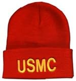USMC RED WATCH CAP