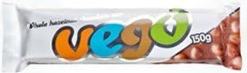 Vego Vegan Chocolate Whole Hazelnut Bar - 4 x 150g