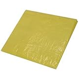 High Visibility Yellow Tarp 3.3 OZ., 6'x20'
