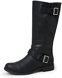 Rocket Dog Women's Berry Biker Boots, Black Lewis, 40 EU price in