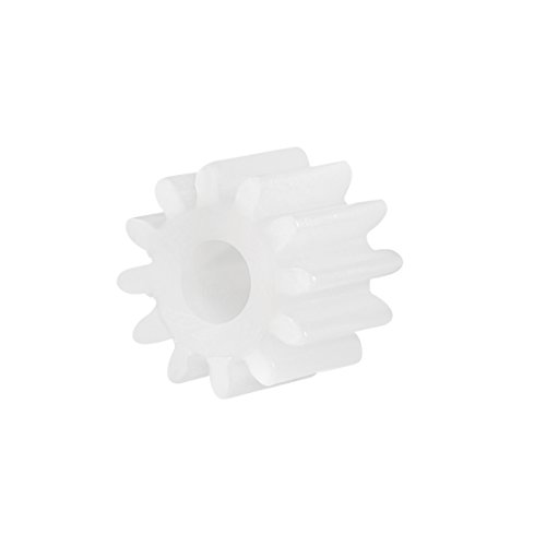 uxcell 10Pcs 082A Plastic Gear Toy Accessories with 8 Teeth for DIY Car Robot Motor