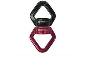 DASKING 30kN Safety Swing Swivel Rotator - Aviation Aluminum, 360° Rotation for Swing, Hammock & Climbing