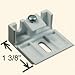 Hunter Douglas Duette Brackets 1 Pair For Stanard Pull cord 3/8