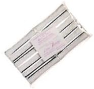 Marianna Concave Perm Rods 7/16" Long- White (3 Pack)