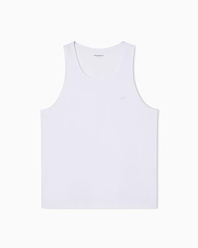 EMPORIO ARMANI Men's PIMA Cotton Tank White S