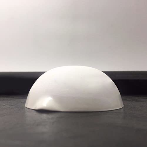 AdamasBeta Porcelain Evaporating Dish With Tongs Set, Ceramic