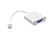 Mini Displayport to VGA Cable Adapter for Apple Macbook, Macbook Pro, iMac, Macbook Air, and Mac Mini