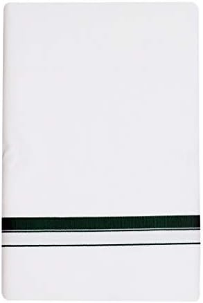 RIRO Men's Cotton White Single Dhoti/Sarong/Vesti With Color Borders_(Pack of 1)_Size : 2 Meter_Mode NO.102_PEPSI